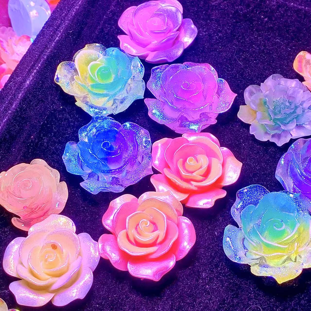 【 A5 】Luminous Lucky Biger Size Rose Bag -Open in LIVE