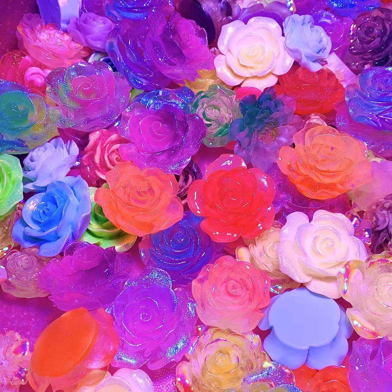 【 A5 】Luminous Lucky  Biger Size Rose Bag -Open in LIVE