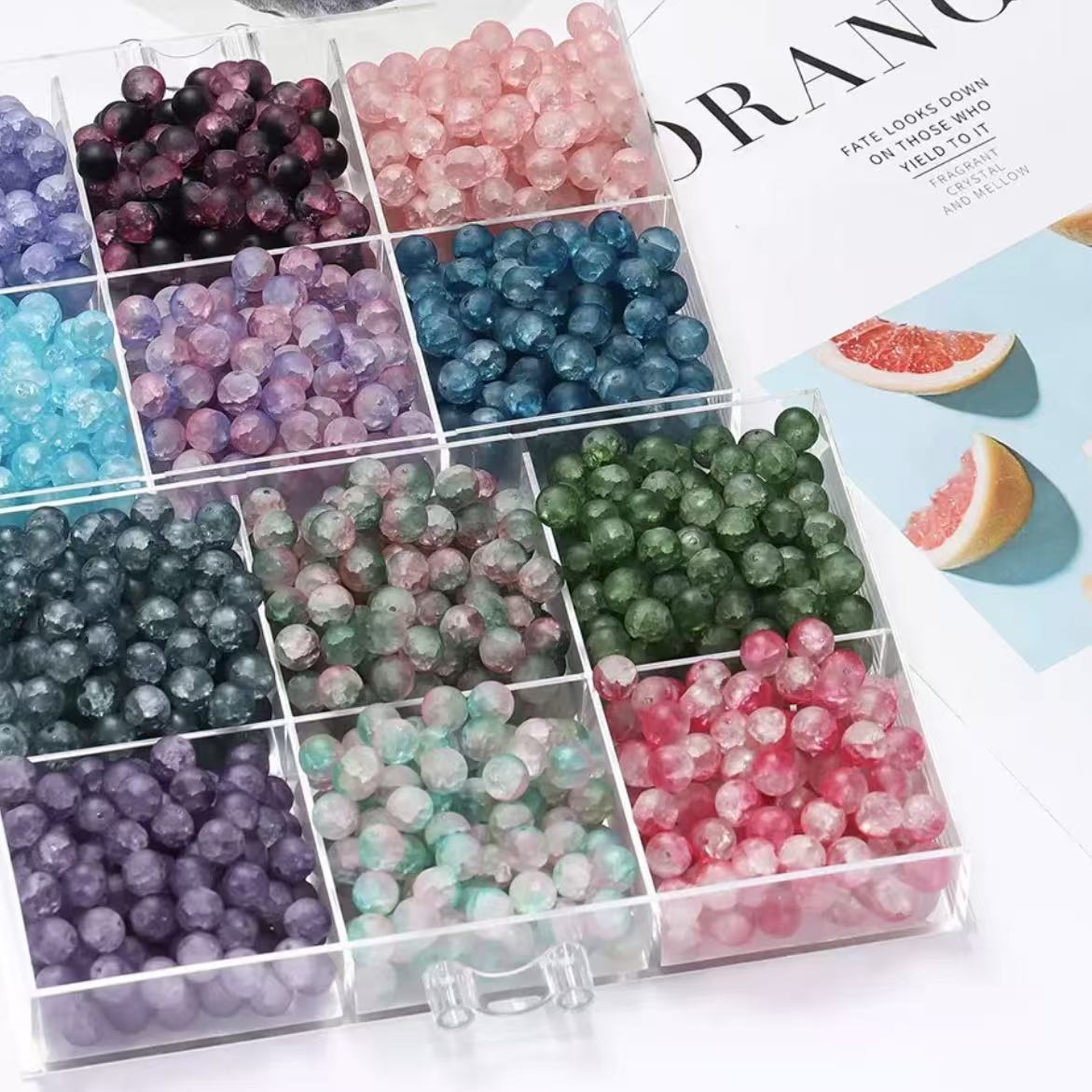 【A16】Glass Beads blind bag- Open in live